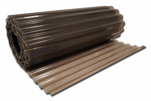 Poliester rulon wysokość 250cm kolor DYMNY - 30 mb   