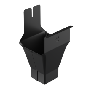 SR STAL2 - Odpływ podwieszany [Stal] 125mm/80x80mm
