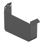 SR STAL2 - Zaślepka lewa [Stal] 125mm