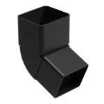 SR PVC2 - Kolano [uPVC] 80x70mm/67°