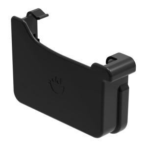 SR PVC2 - Zaślepka lewa (z wkładką doszczelniającą) [uPVC] 135mm