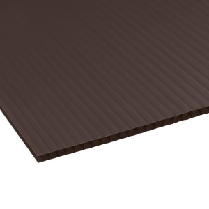 Płyty z Polipropylenu Komorowego 1000x2000/3mm kolor Brązowy
