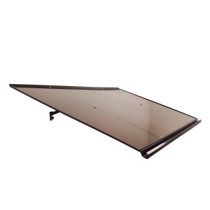 DASZEK nad drzwi - PŁASKI 1200X900 BRĄZ