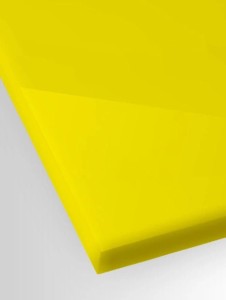 Plexi 2050x3050 mm 3 mm jasno żółta – płyta akrylowa