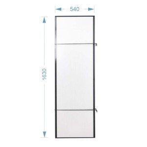 ścianka LIGHTLINE PRO 163X54X54cm ANTRACYT