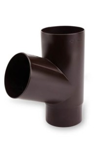 SP 100 Trójnik 67°  UPVC Czerń