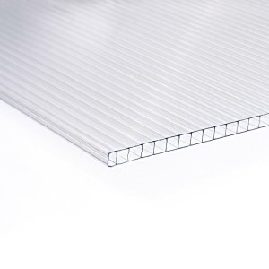 Płyta poliwęglanowa komorowa przezroczysta 8 mm – lekka, wytrzymała, UV, wymiar - 2,10x6,0m