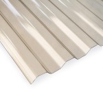 Płyta poliwęglanowa trapezowa 76/18 PC08 – 1045×3000 mm dymna